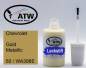 Preview: Chevrolet, Gold Metallic, 60 / WA398E: 20ml Lackstift, von ATW Autoteile West.